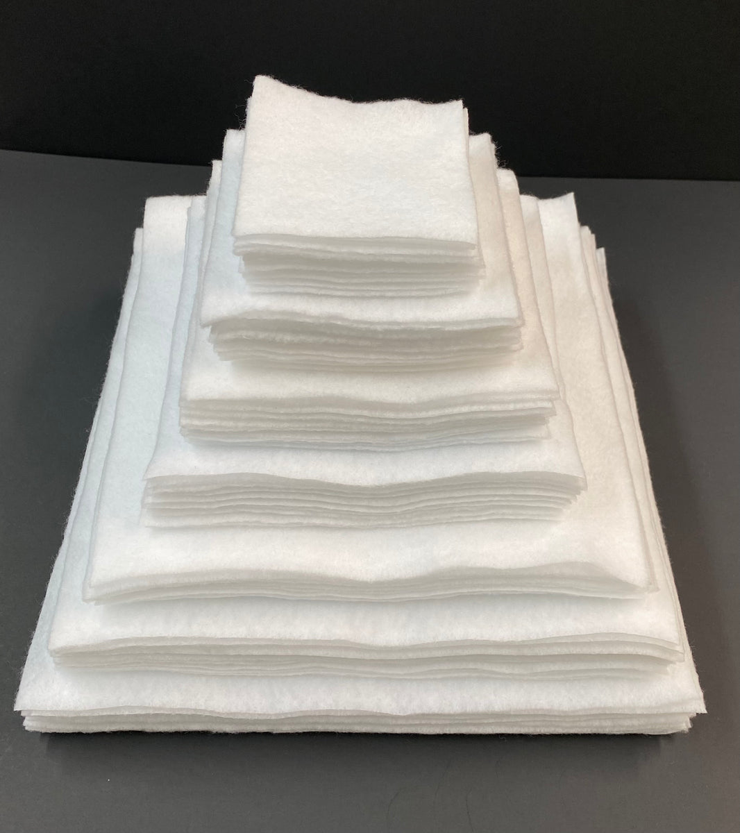 PreCut Batting Squares Package of 10 Hearthside Quilts