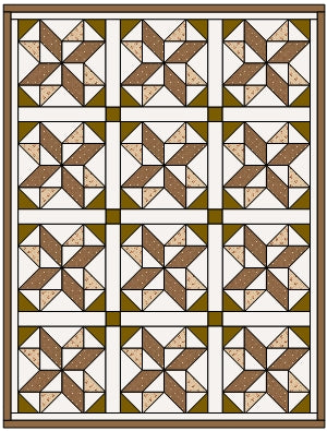 Pieced Star Kit