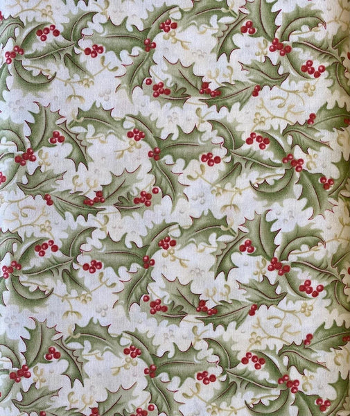 Christmas Panel Quilt Season of Joy with Dogs