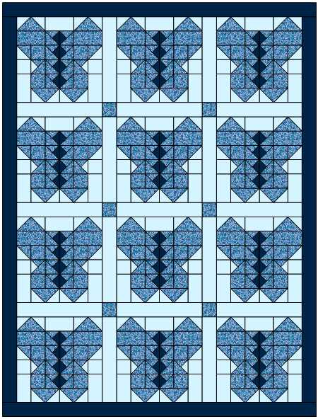 Patchwork Butterflies Kit