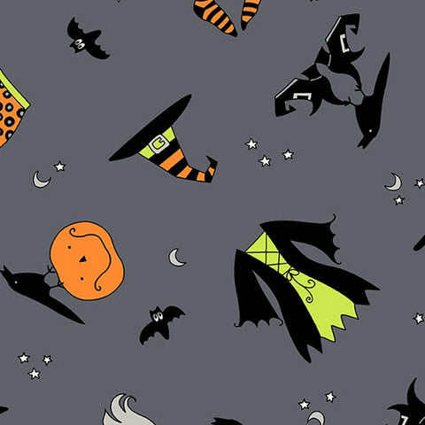 Halloween Witchy Fabric Yardage and Fat Quarters