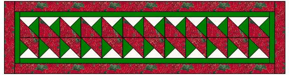 *Ready to Ship* Christmas Licorice Twist Table Runner