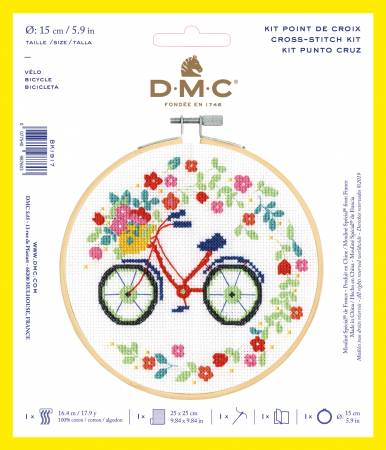 DMC Cross Stitch Bicycle Kit