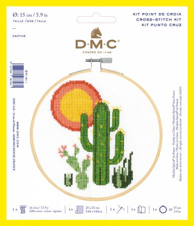 DMC Cross Stitch Cactus Kit