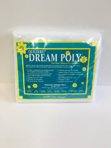 Quilters Dream Poly Request Batting Craft 36x46in