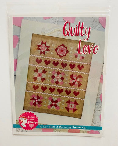 Cross Stitch Pattern Quilty Love