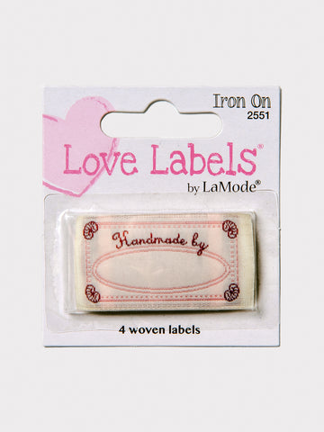 Iron On Labels 2557 Handmade By