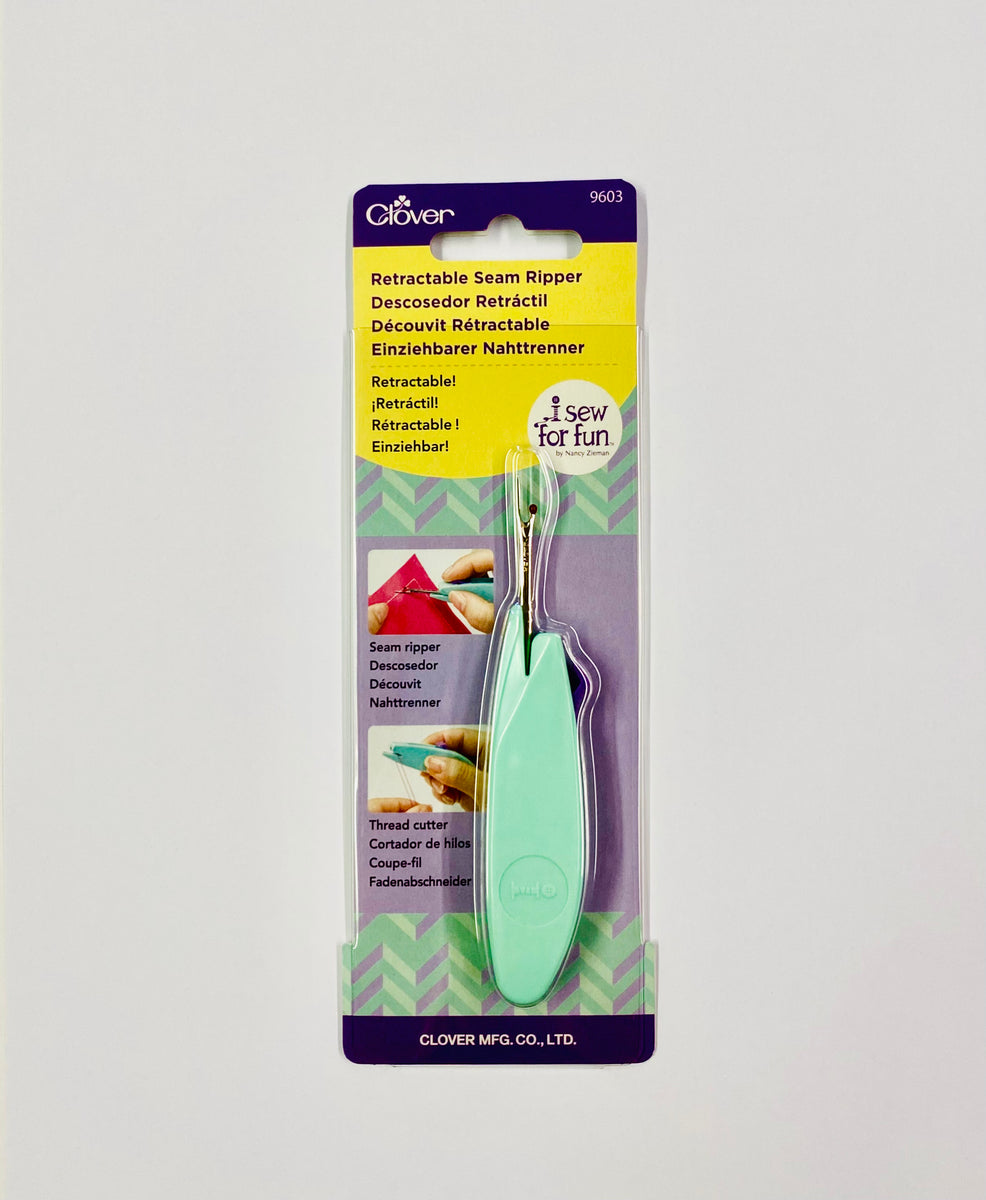 Clover Retractable Seam Ripper Hearthside Quilts