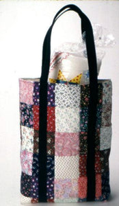 Multi Color Calico Tote Bag Kit